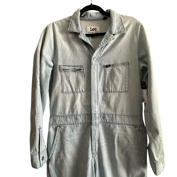 NWT Lee union-alls barely blue coveralls size M. - Picture 2 of 7